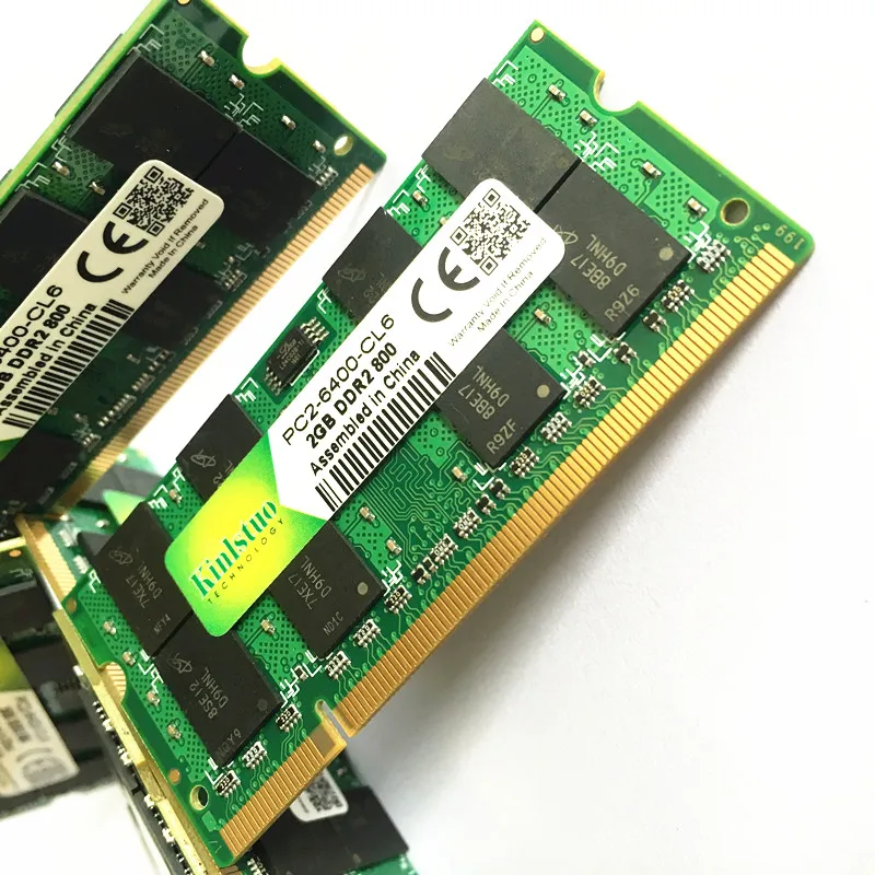 Оперативная память Kinlstuo для ноутбука Sodimm DDR2 667 МГц/800 МГц/533 МГц 1 ГБ 2 4 Гб