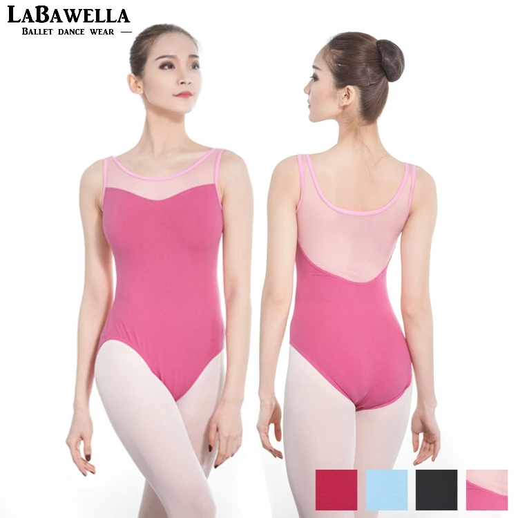 Dark pink dance costume ballet Gymnastics Leotard for girl ballet