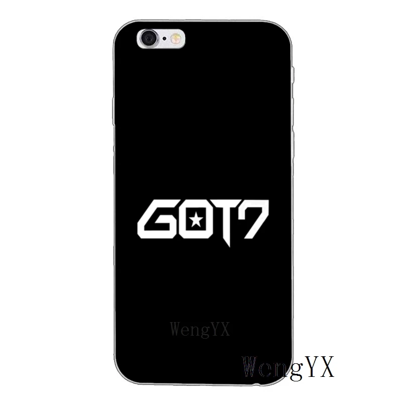 Эстетическое kpop got7 мягкий чехол для телефона для iPhone XR X XS Max 8 7 6s 6 plus SE 5S 5c 5 iPod Touch - Цвет: kpop-got7-A-09