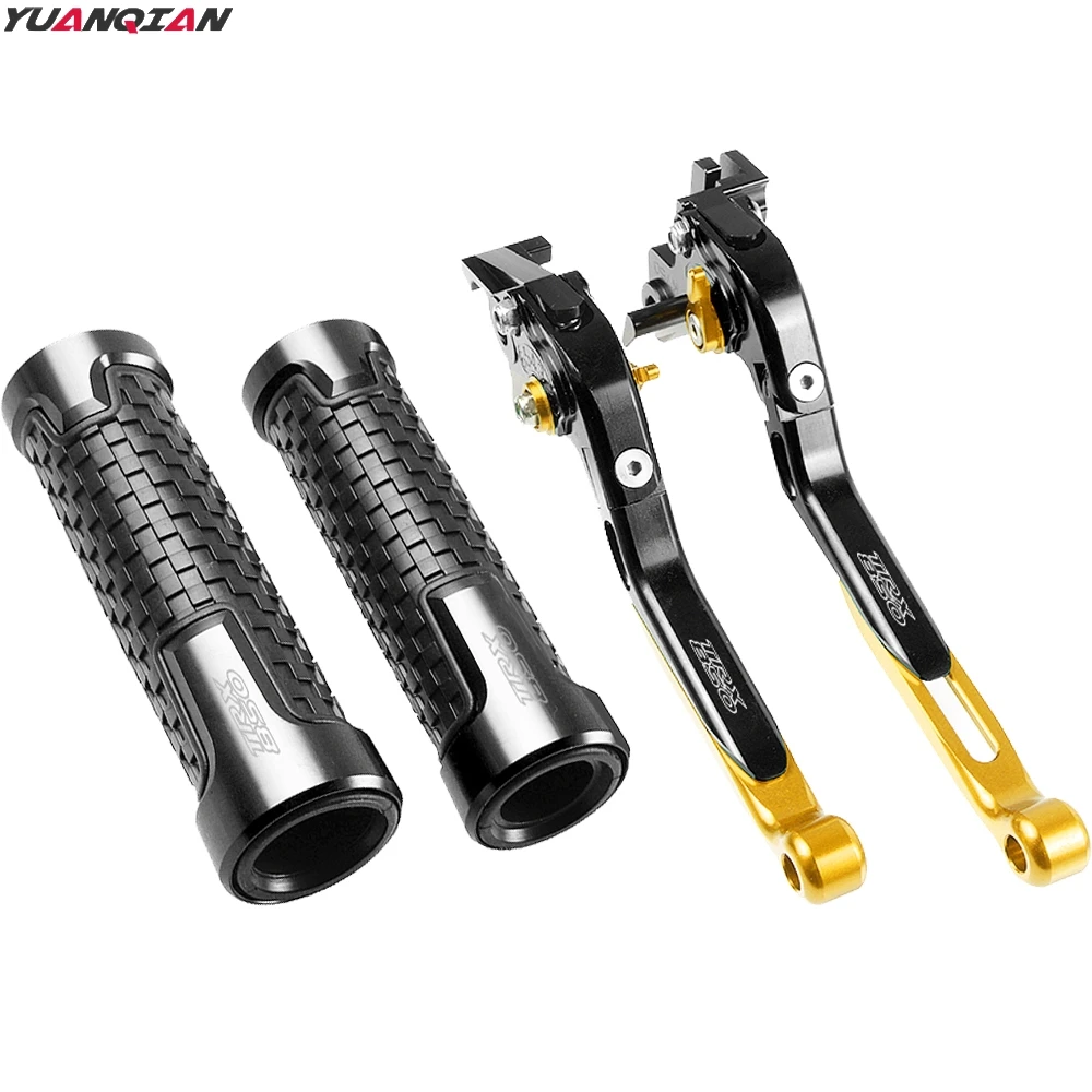 

New Motorcycle Adjustable Foldable Extending Brake Clutch Lever Handle Grips Set For YAMAHA TRX850 TRX 850 TRX-850 1996-2010
