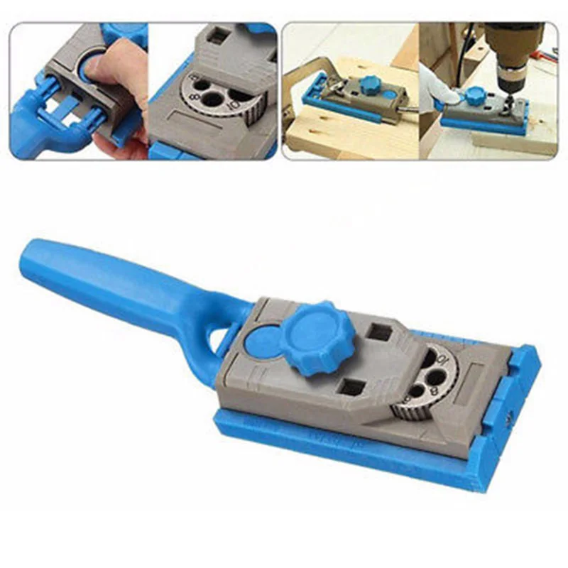 

Woodworking Kreg Pilot Pocket Hole Jig Wood Joiner Hole Drill Guide DIY Tools