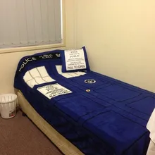 Телефонная будка Многофункциональный аниме ТАРДИС из сериала «Доктор Кто» одеяло коралловый флис полицейский квадратный коврик плед синяя простыня