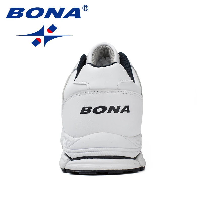 Skup BONA nowy styl klasyczny mężczyźni buty do biegania zasznurować męskie buty sportowe odkryte buty do biegania komfortowe światło darmowa wysyłka
