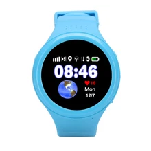 GPS smart watch baby watch T88 Bluetooth Kids Smartwatch Phone Smart Round Screen MTK2503 Smart Wristwatch SOS WiFi SIM watch