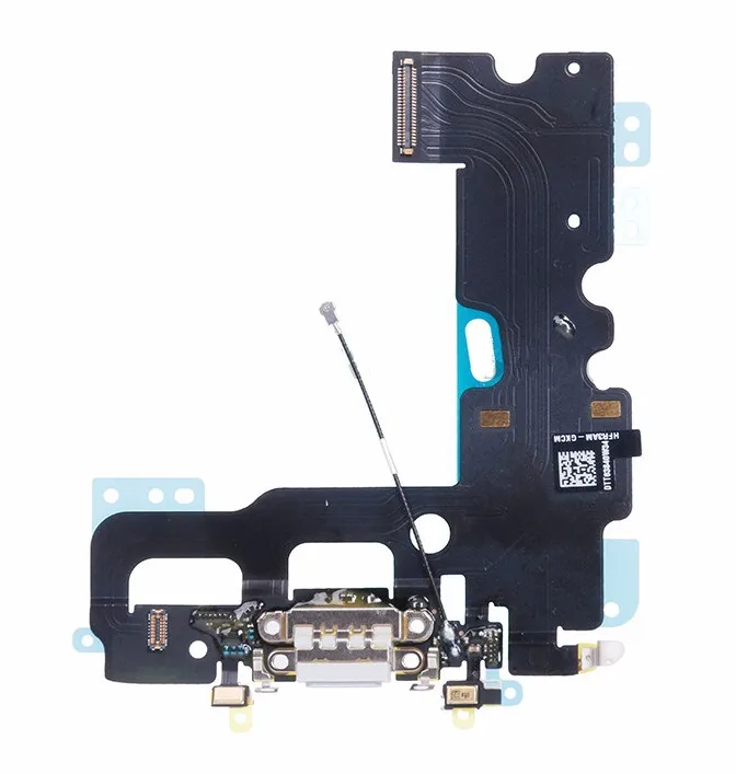 Heyman Flat Cable for Apple iPhone 7 Replacement parts charge connector headphone connector with components 