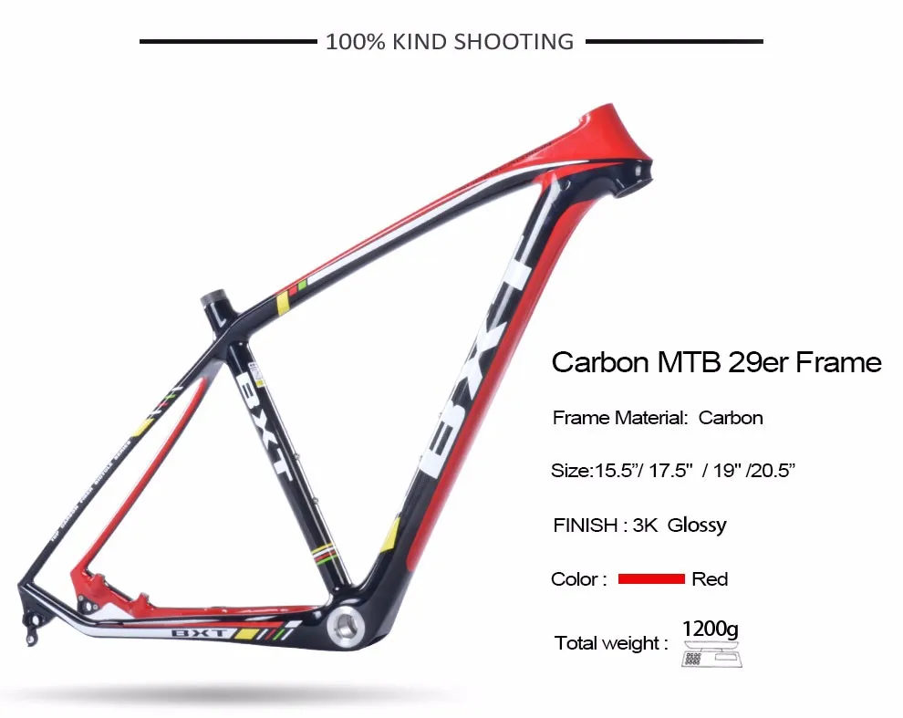 Perfect BXT t800 carbon mtb frame full suspension 29er suspension carbon fiber mountain bike 29 15.5 17.5 19 20.5 inch in Bicycle Frame 5 Perfect BXT t800 carbon mtb frame full suspension 29er suspension carbon fiber mountain bike 29 15.5 17.5 19 20.5 inch in Bicycle Frame 5