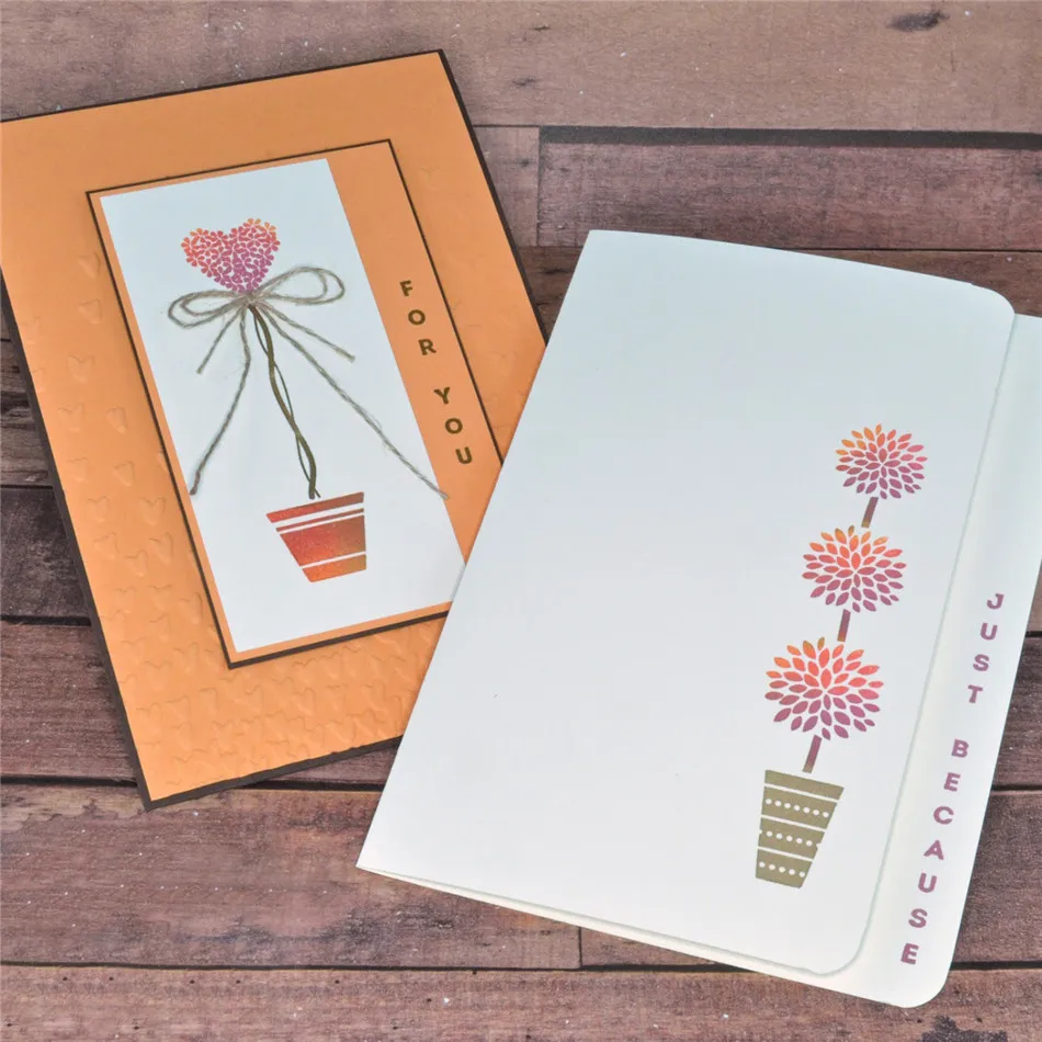 

InLoveArts 9Pc/lot 14*14cm New Decorative Clear Stamps Scrapbooking Card Album Flower Vertical Greetings Clear-Mount Stamp Set
