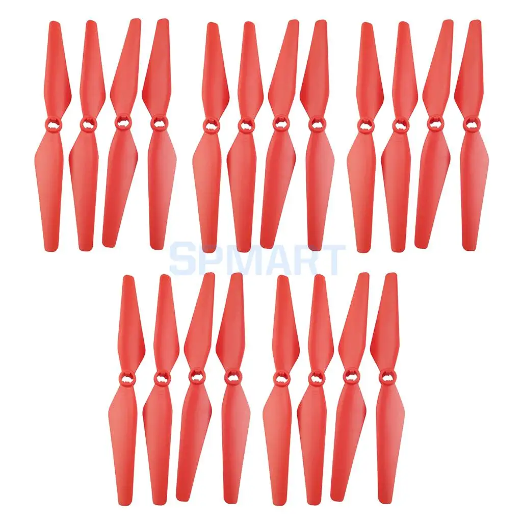 20Pcs Paddle Propellers Prop Blade for SYMA X8SW X8SC X8SG X8 Pro RC Remote Control Drone Aircraft Helicopter Upgraded Parts