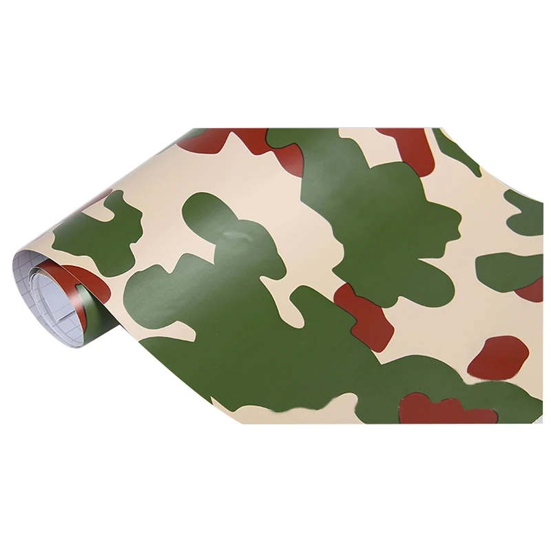Buy 1 roll Camo Car Sticker Carbon Fiber Motorcycle