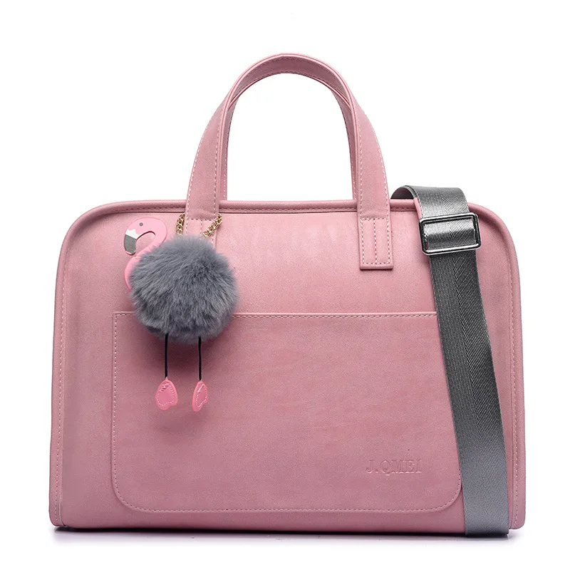 Waterproof Laptop Bag Female Shoulder Tote 15 6 15 14 13 3 Inch For 