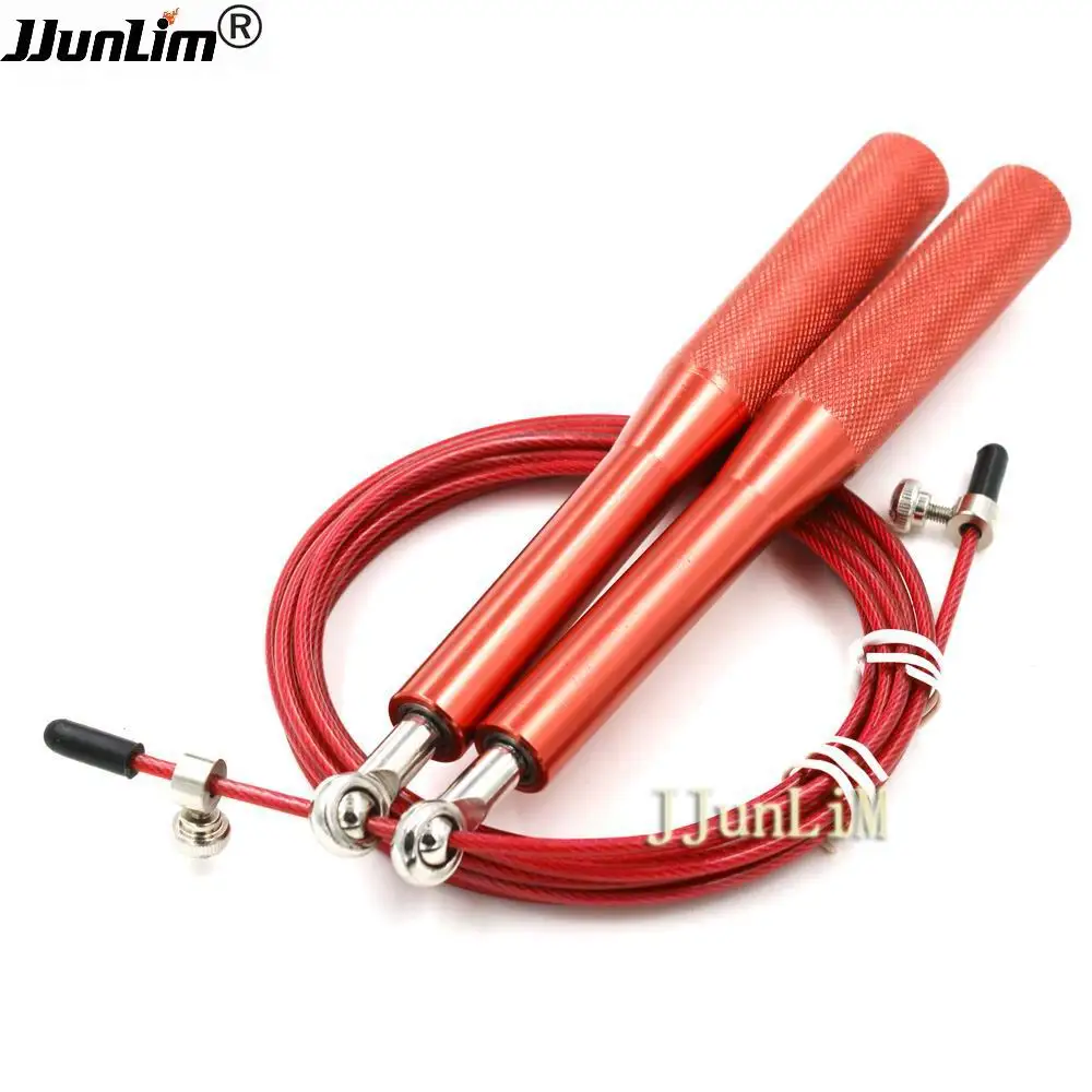 Image 3 METERS aluminum hand Steel wire Adjustable skipping rope   speed rope   jump rope  gym crossfit speed jump rope free shipping