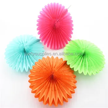 

50pcs 14inch Wedding Decorations -Tissue Paper Flower Fans, wedding decor, bridal showers 35cm Tissue Paper Decoration