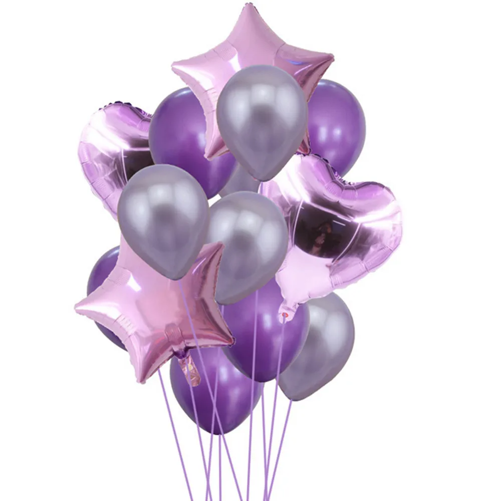 14 шт. 12 дюймов мульти латексные воздушные шары с днем рождения Гелиевый шар для свадебных украшений фестиваль балон вечерние вечеринок
