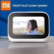 Xiao mi AI сенсорный экран Bluetooth 5,0 динамик 3,97 дюймов цифровой дисплей Будильник WiFi смарт соединение mi динамик