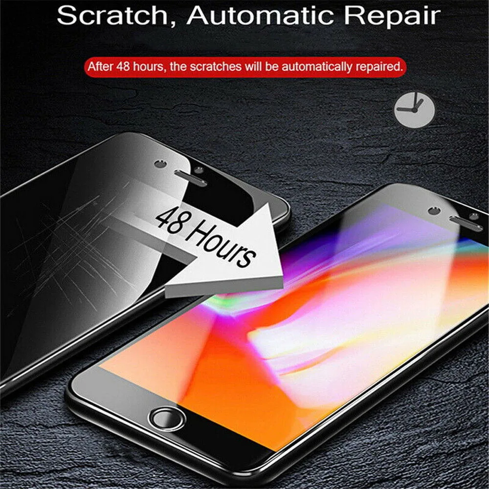 7D Гидрогелевая пленка для iPhone 6 7 XS MAX защита iphone 360 закаленное Полное покрытие