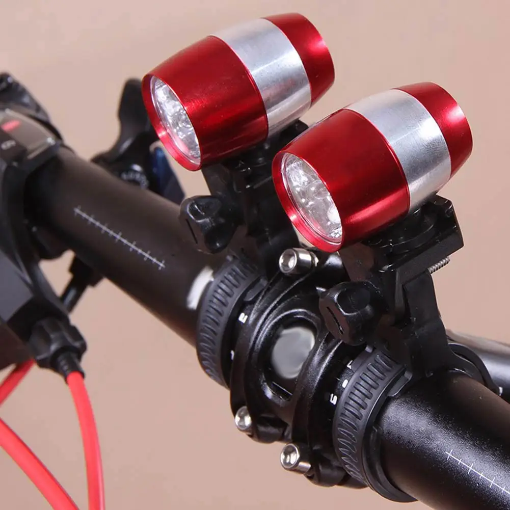 

USB Rechargeable 6 LED Bicycle Front Light Waterproof Safety Warning Rear Taillight Bike Lights ALS88