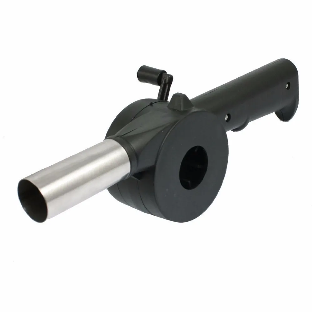

New Outdoor Picnic Camping Hand Crank Powered Barbecue BBQ Grill Fan Air Blower-Manual Operated Hand Crank Fan Air Blower(346)