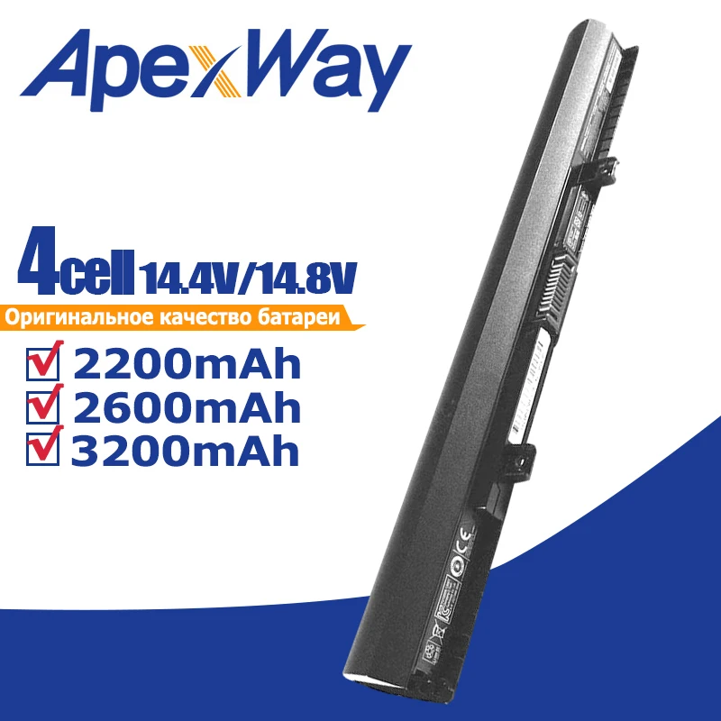 Новый ApexWay PA5186U-1BRS Аккумулятор для ноутбука Toshiba pa5185u PA5184U-1BRS C55T L55 L55D L55T PA5185U-1BRS C55 C55D