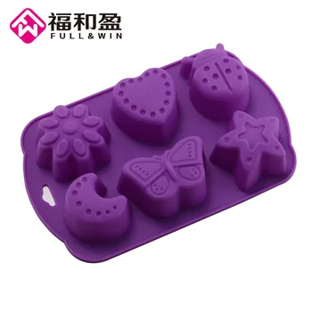 

Silicone Mold Butterfly Ladybug Sun Moon Star Heart Cake Decorating Tools Design Sugarcraft Baking Pastry DIY Tools For Kitchen