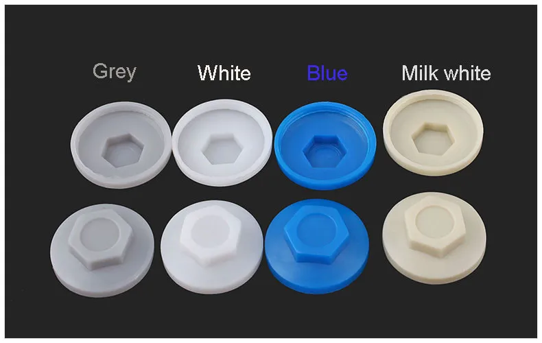 Outer hex hexagon Screw nut covers caps 6 (4)