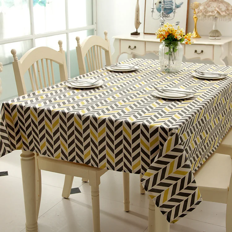 

Home Geometric Table Cloth Tablecloth Nappe Table Cover Party Wedding Table Cloth for Home Table Decoration Mantel Home Textile
