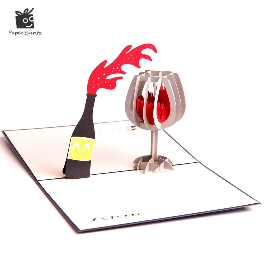  Wedding Invitations 3D Anniversary Cards for Lover Wife Husband Girlfriend Boyfriend all Occasion - 32813387575