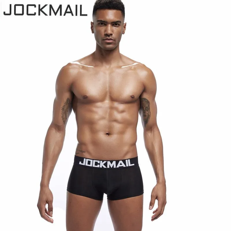 Трусы боксеры JOCKMAIL мужские Брендовое пикантное нижнее белье крутые дышащие