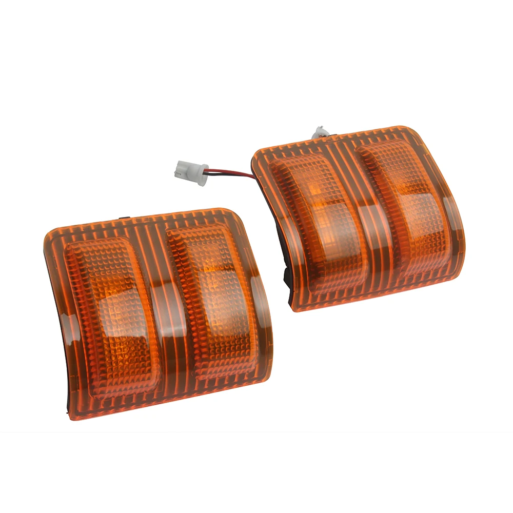 

2Pcs 12V LED Super Duty Truck Pickup Rear View Mirror Light Side Marker Light Turn Signal for Ford F-250/F-350/F-450/F-550