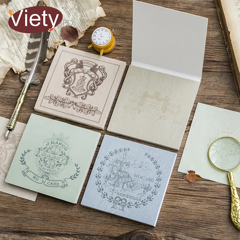 

Vintage European Magic world notebook memo pad diary book material escolar memo notepad kawaii stationery school supplies