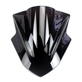 

Motorcycle Black High Quality ABS Plastic Windscreen Wind Deflector For Kawasaki Ninja 300 EX300R 2013 2014 2015 2016 2017