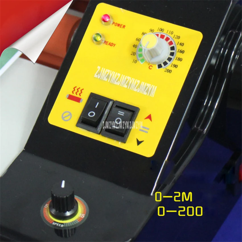 1 шт. ламинатор с ЧПУ бесступенчатой модуляцией скорости FM360T для горячего и