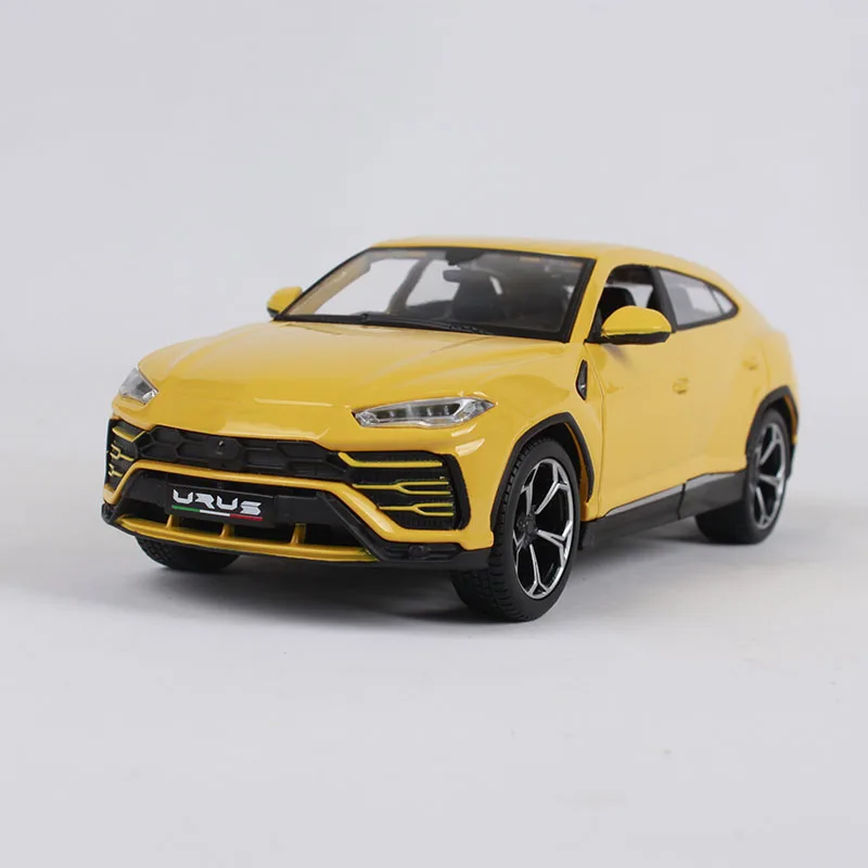 Maisto 1:24 Урус классический автомобиль литой под давлением роскошная модель автомобиля детский подарок на день рождения Коллекция игрушек - Цвет: Цвет: желтый