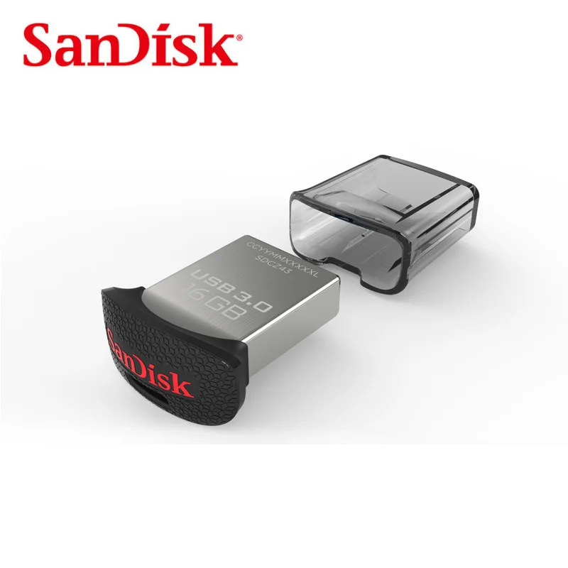 Sandisk Glide mini USB 3 0 Флешка CZ43 memory stick до 150 м/с 16 ГБ накопитель для смартфонов и Планшеты