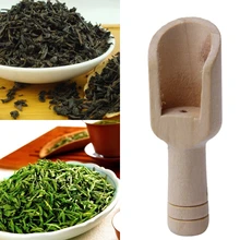 Мини ручной работы деревянные ложки для чая сахар соль чай многофункциональный инструмент Аксессуары для чая
