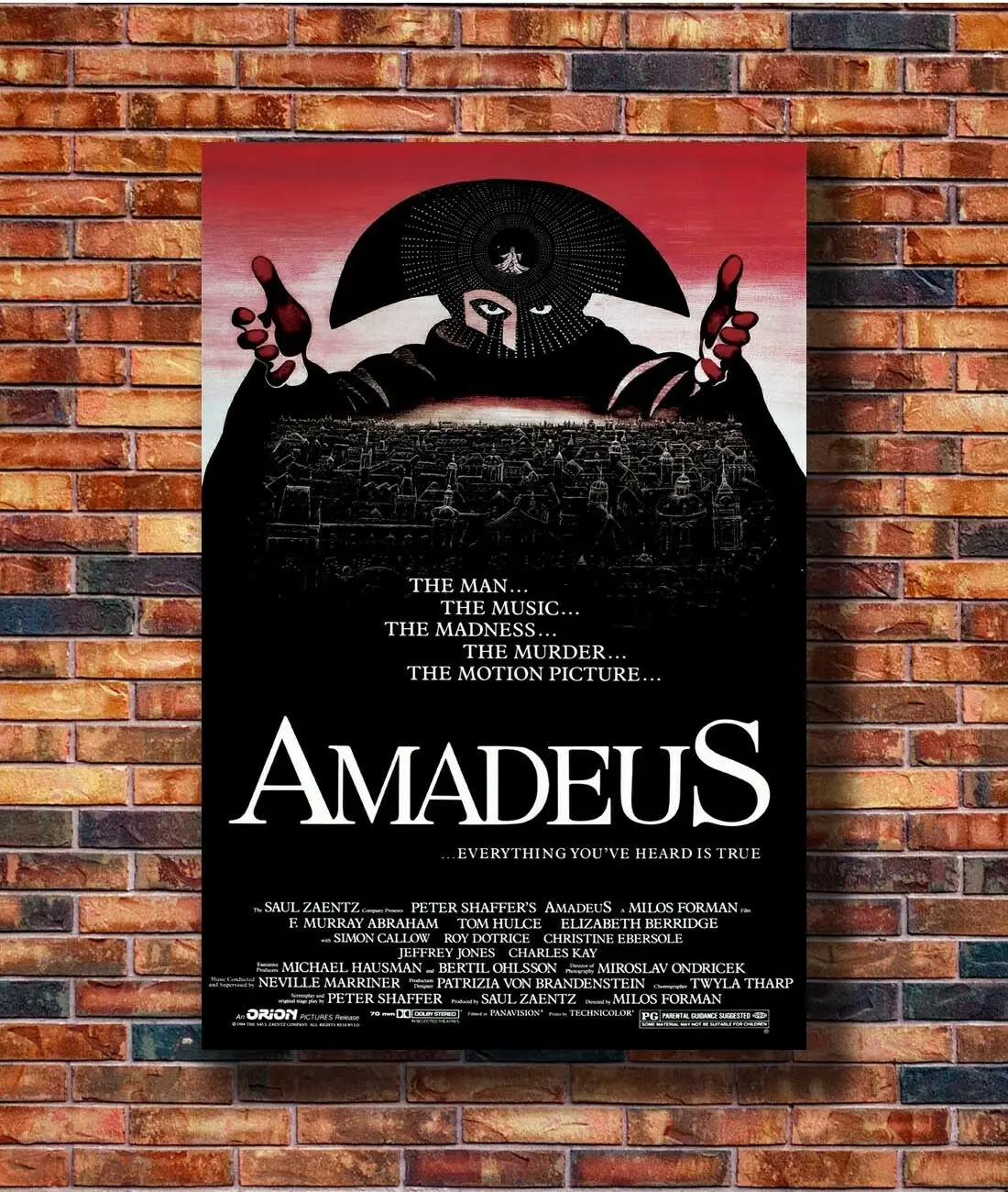 Amadeus Movie Poster 24x36