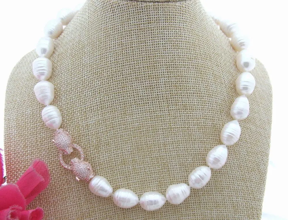 

FC051513 17" Natural 16mm Pearl Necklace