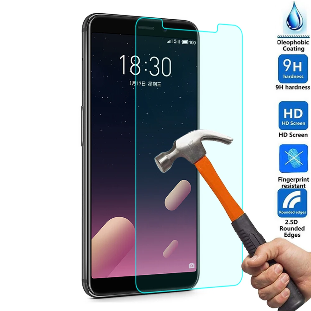 

2.5D Tempered Glass Screen Protector for Meizu M1 MAX 2 3 4 5 6 Screen Protective Glass Film for Meizu Max 4 5 6 Pro 6S S6 E2