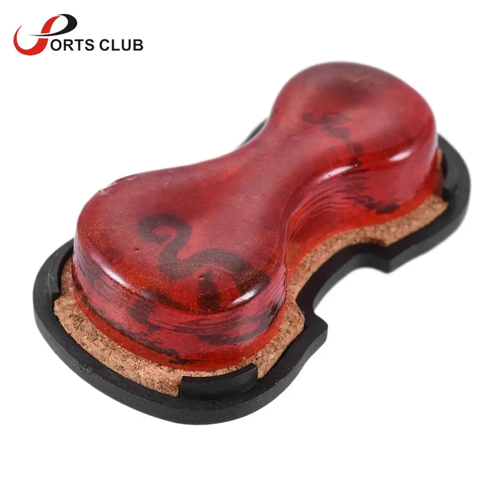 

High-Class Transparent Brown Rosin Resin Colophony Low Dust Handmade with Violin-shaped Plastic Box for Violin Viola Cello