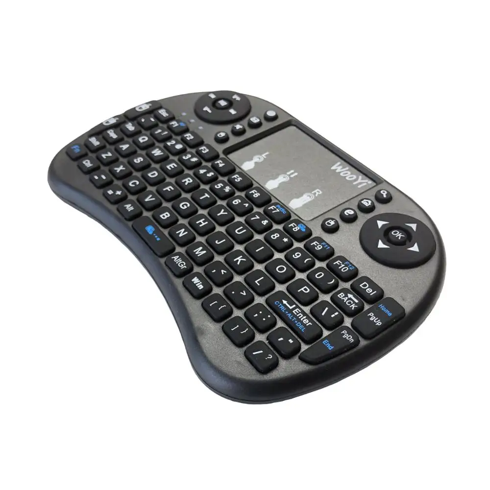 Беспроводная мини клавиатура WooYi i8 2 4 ГГц английская иврит сенсорная QWERTY для