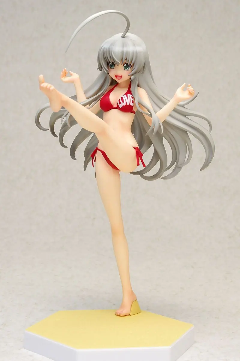 

16CM pvc Japanese anime figure Nyaruratohotepu Haiyore! Nyaruko-san red swimsuit sexy action figure collectible model toys