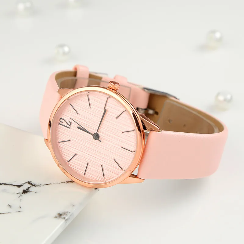 

Special texture dial Quartz Women Watch Watches Denim Simple Leather Strap Men's Casual WristWatch Relogio Feminino Watch