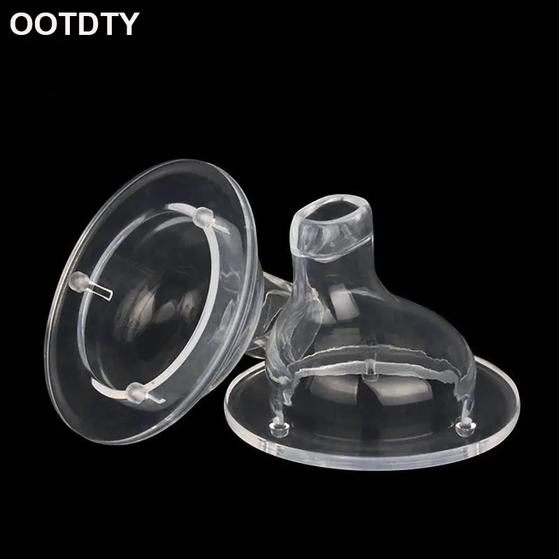 

1PC Silicone Duckbill Pacifier Wide Caliber Nipple Safety Baby Feeding Tools New