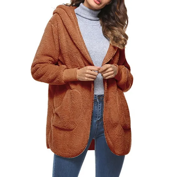 LASPERAL-2018-New-Fake-Fur-Hooded-Jacket-Women-Fashion-Open-Stitch-Teddy-Bear-Coat-Female-Spring