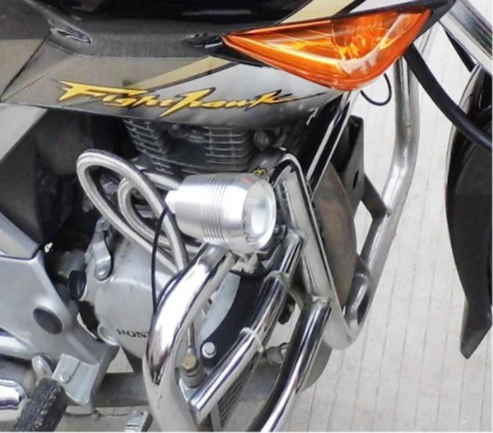 2 шт. мотоцикл фар U2 30 Вт светодио дный налобный фонарь для вождения автомобиля пятно туман свет мотоцикл Spotlight двигателя головка вспышки света лампы светодио дный