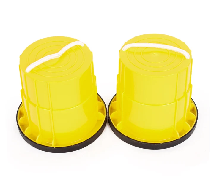 Steppers Bucket Walk Jump Stilt Balance игрушка сенсорные игрушки детские игры для детей Kindergarden - Цвет: Yellow A