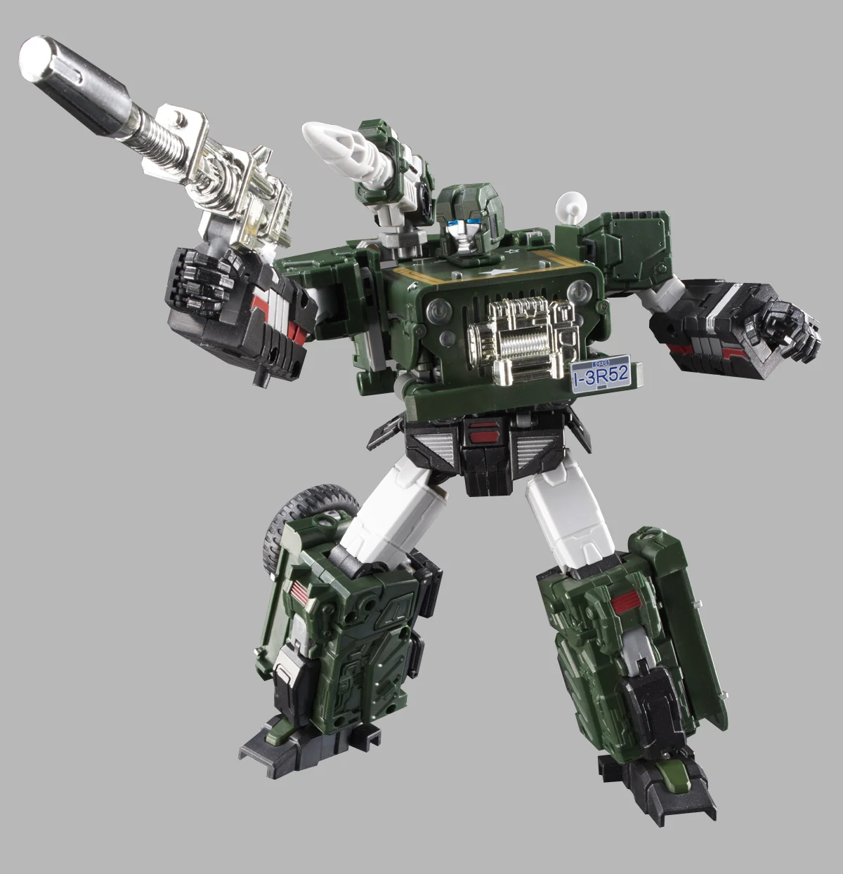 

20CM TFC Old Time Toys OS-02 Detective Robot Car Action Figures Military Jeep Model Toys Boys Educational Toy Gifts