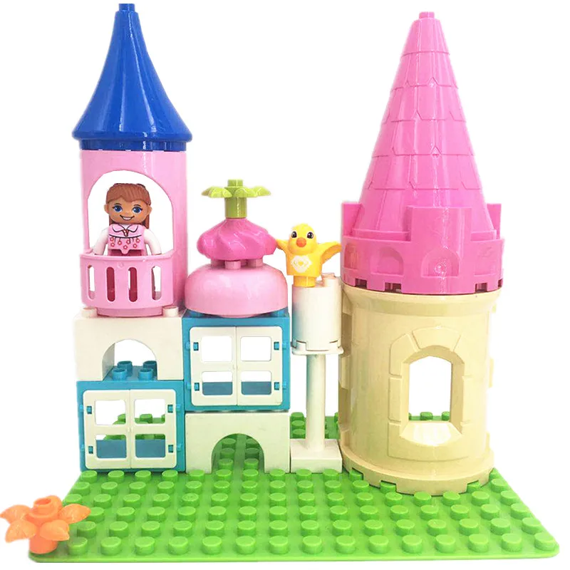 

Large Particle Figure Bricks Swing Animals Door Window Castle Accessories Toys Building Blocks Compatible With Legoingly Duploed