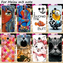 Diy pintado caixa do telefone de plástico rígido para meizu m3 note meilan nota 3 Tampa Do Telefone Celular Anti-Batida Venda Quente Do Telefone Móvel Sacos