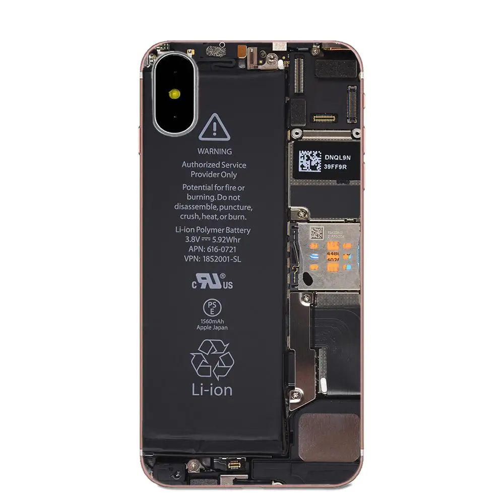 Чип внутренняя плата для Huawei P8 P9 P10 P20 P30 Mate 7 8 9 10 20 Lite Plus Pro 2017 Мягкий ТПУ