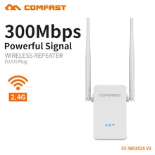 COMFAST Wi-Fi маршрутизатор Ретранслятор усилитель сигнала 300 Мбит/с Встроенный LNA 802.11N/B/G Wi-Fi расширитель диапазона CF-WR302S обновления